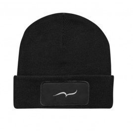 Embroidered black beanie BY...